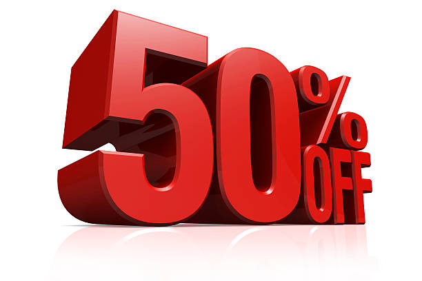 50% off sale