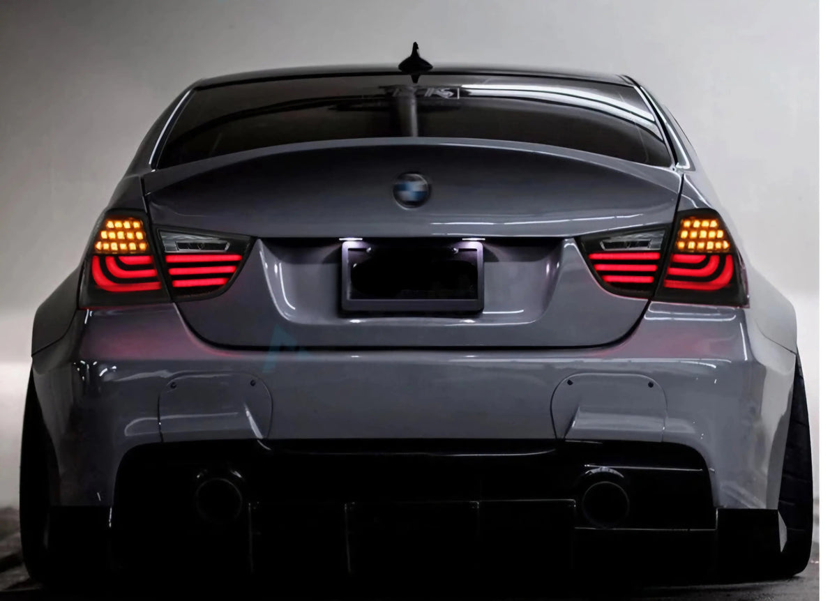BMW E90 LED Tail Light Assembly for BMW 3 Series E90 2009-2012 Tail Lights Plug and Play with LED Turning Rear Taillights In stock with Supplier 7 to 14 days