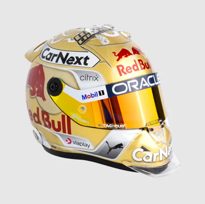 1:2 Helmet World Champion 2022 Max Verstappen In stock with Supplier 7 to 14 days