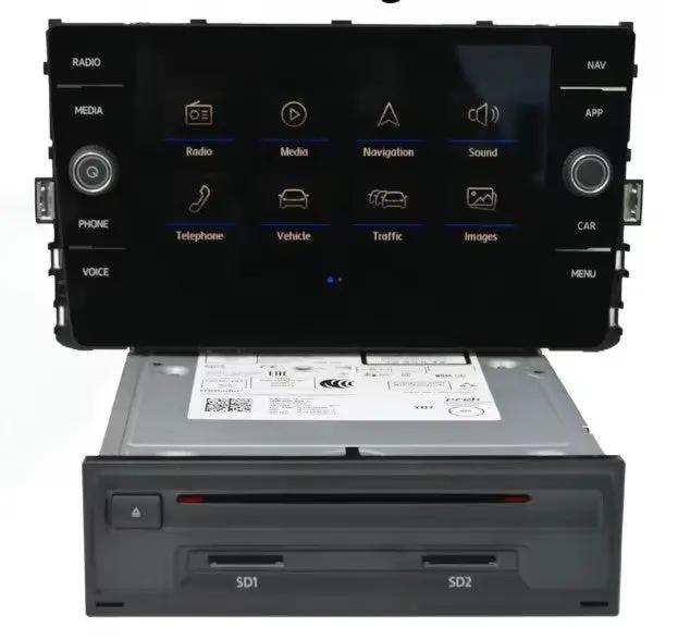 Brand new original navigation radio , suitable for VW Passat B8, Golf mk7, Tiguan mk2, Arteon In stock with Supplier 7 to 14 days