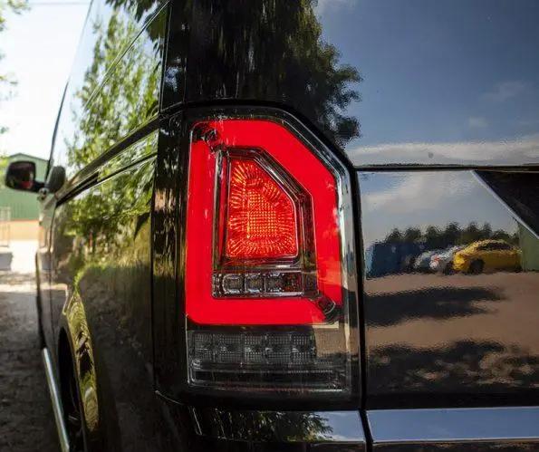 VW Transporter T6 – Headlights – V3 – LED DRL – RHD – Black In stock with Supplier 7 to 14 days