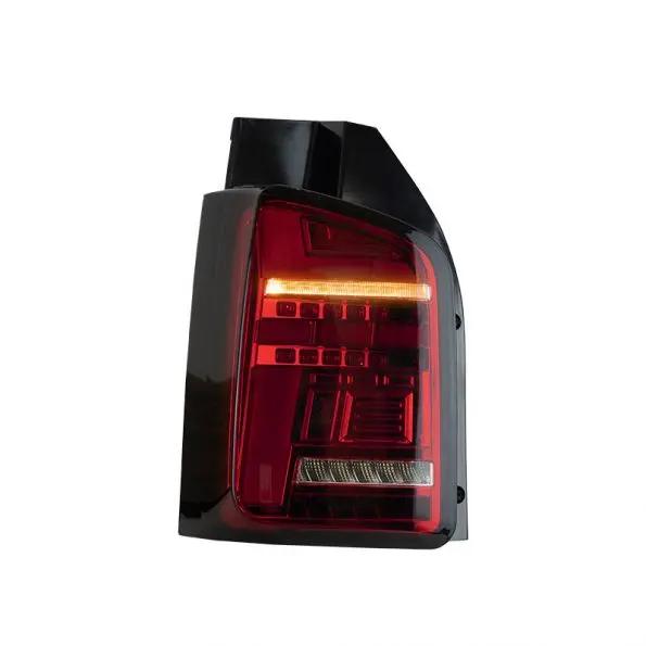 VW Transporter T5 (2003-09) – Rear Lights – Sequential Indicator – LED – RHD – Red (T6.1 Style) In stock with Supplier 7 to 14 days