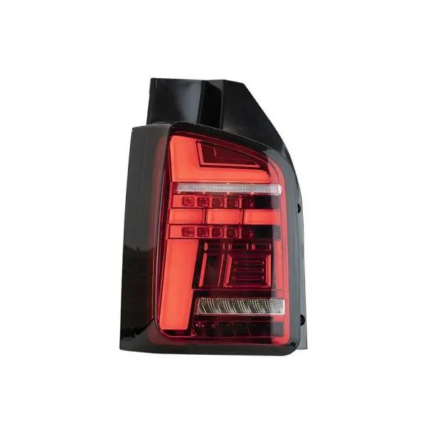 VW Transporter T6 – Rear Lights – Sequential Indicator – LED – RHD – Barn Door – Red (T6.1 Style) In stock with Supplier 7 to 14 days