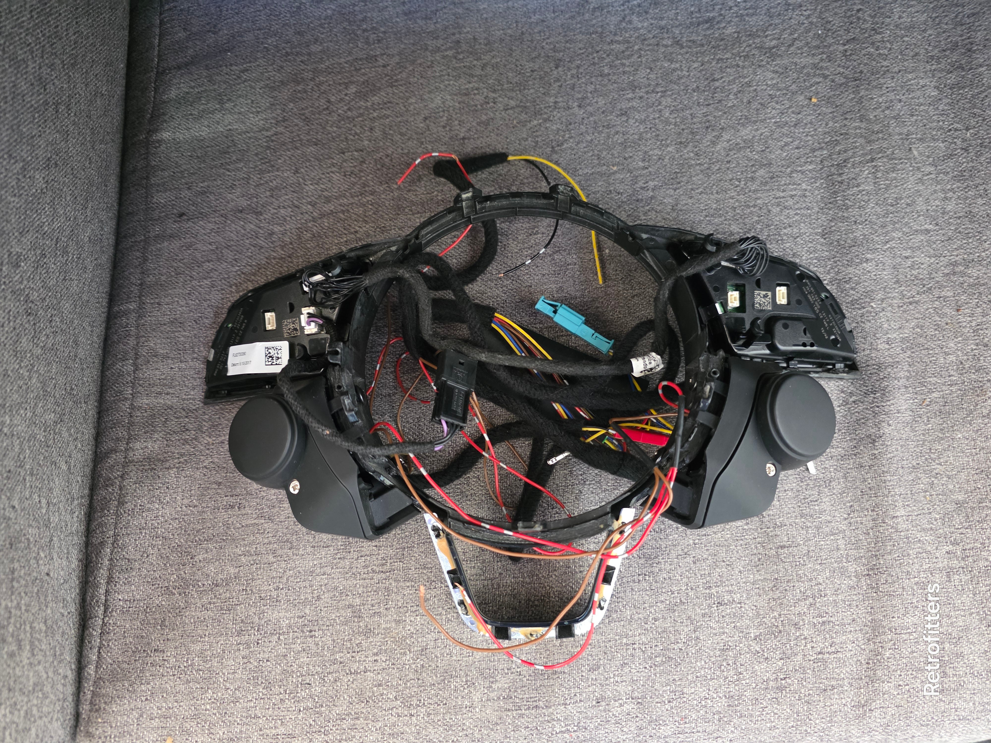 Audi 8v2 MQB Steering Wheel Driving Select Mode TT RS R8 Engine Start Stop Switch Button