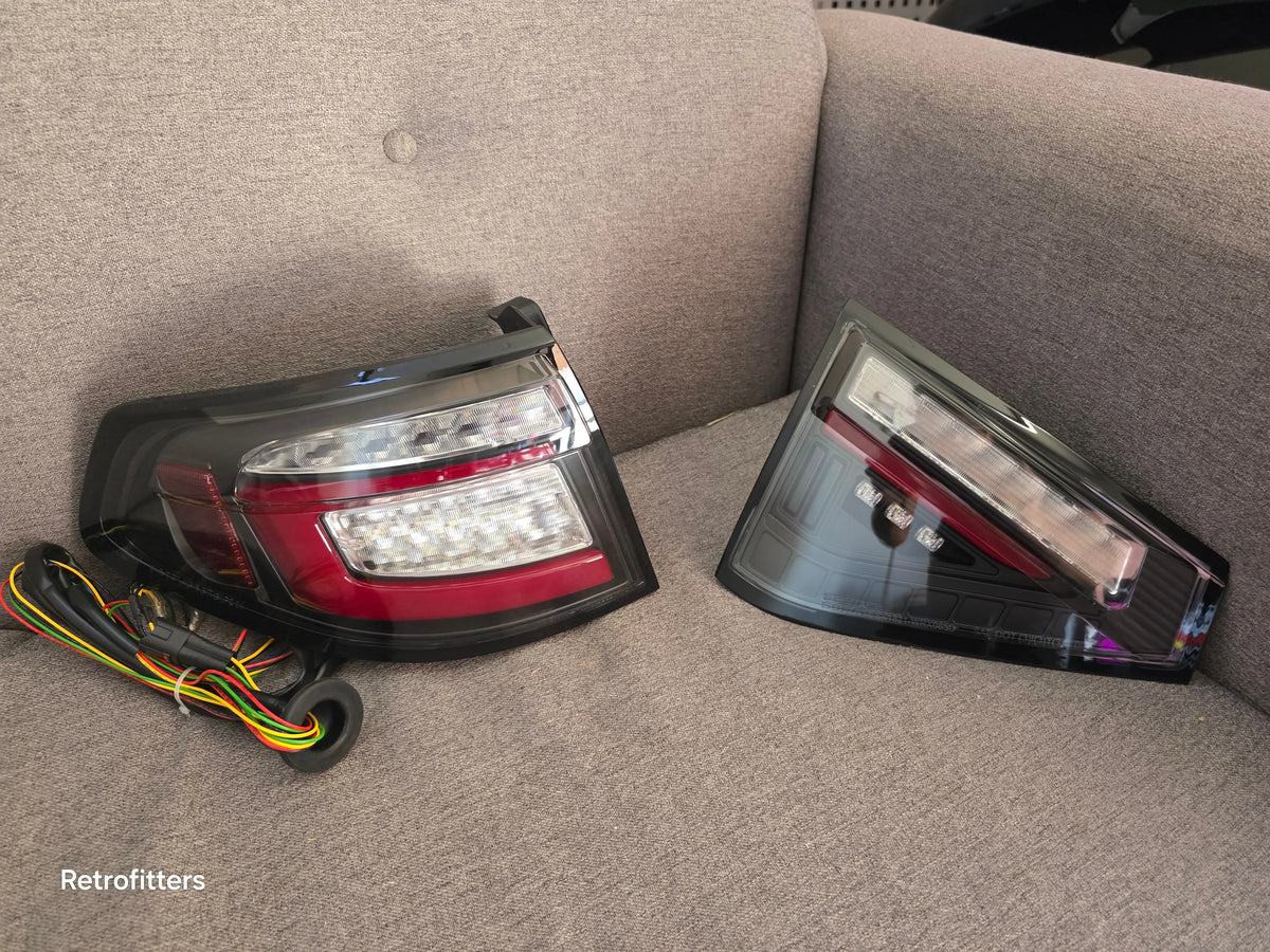LED Taillights For Subaru Impreza WRX Hatchback 2008 2009 2010 2011 LED Tail lights DRL Dynamic turn signal Rear Brake Lamps In stock with Supplier 7 to 14 days