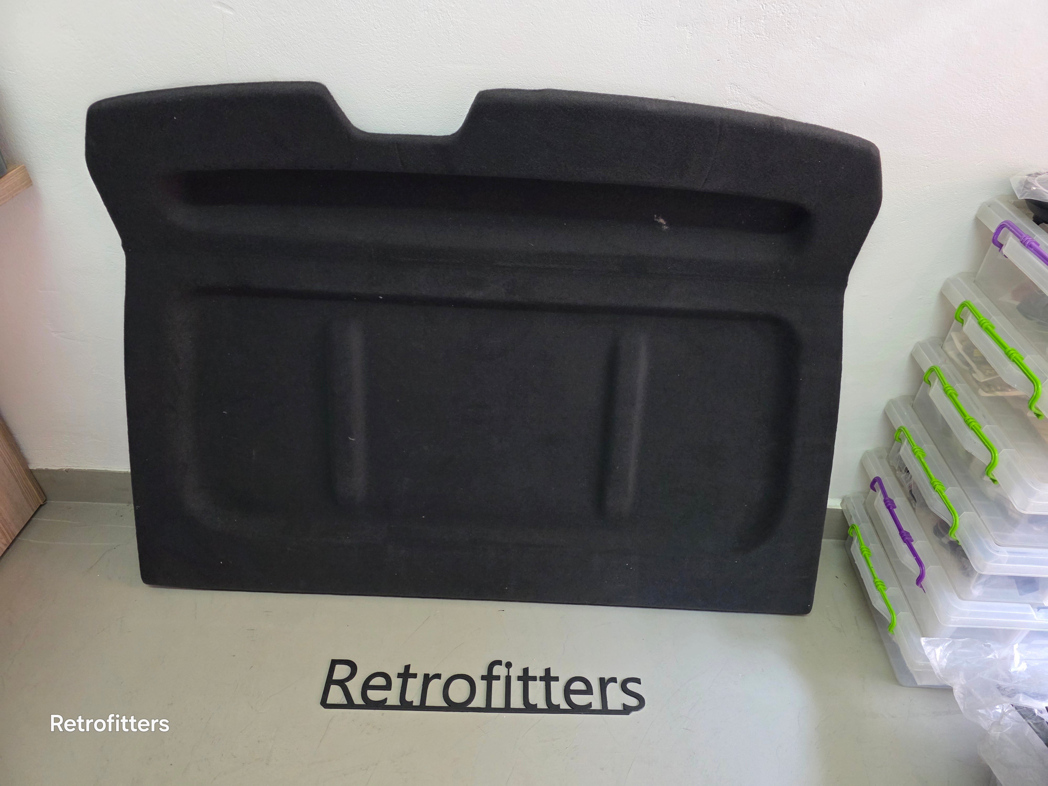 GENUINE VW CADDY MAXI LIFE 2010 to 2020 7 SEATER PARCEL SHELF BOOT LOAD COVER BLIND