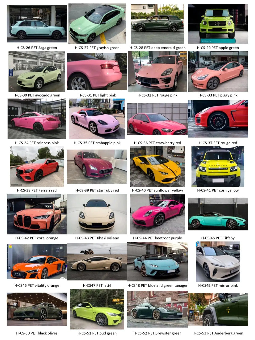 Premuin Vinyl wrap - Headlight Film - Taillight film - Smash and Grap film In stock with Supplier 7 to 14 days