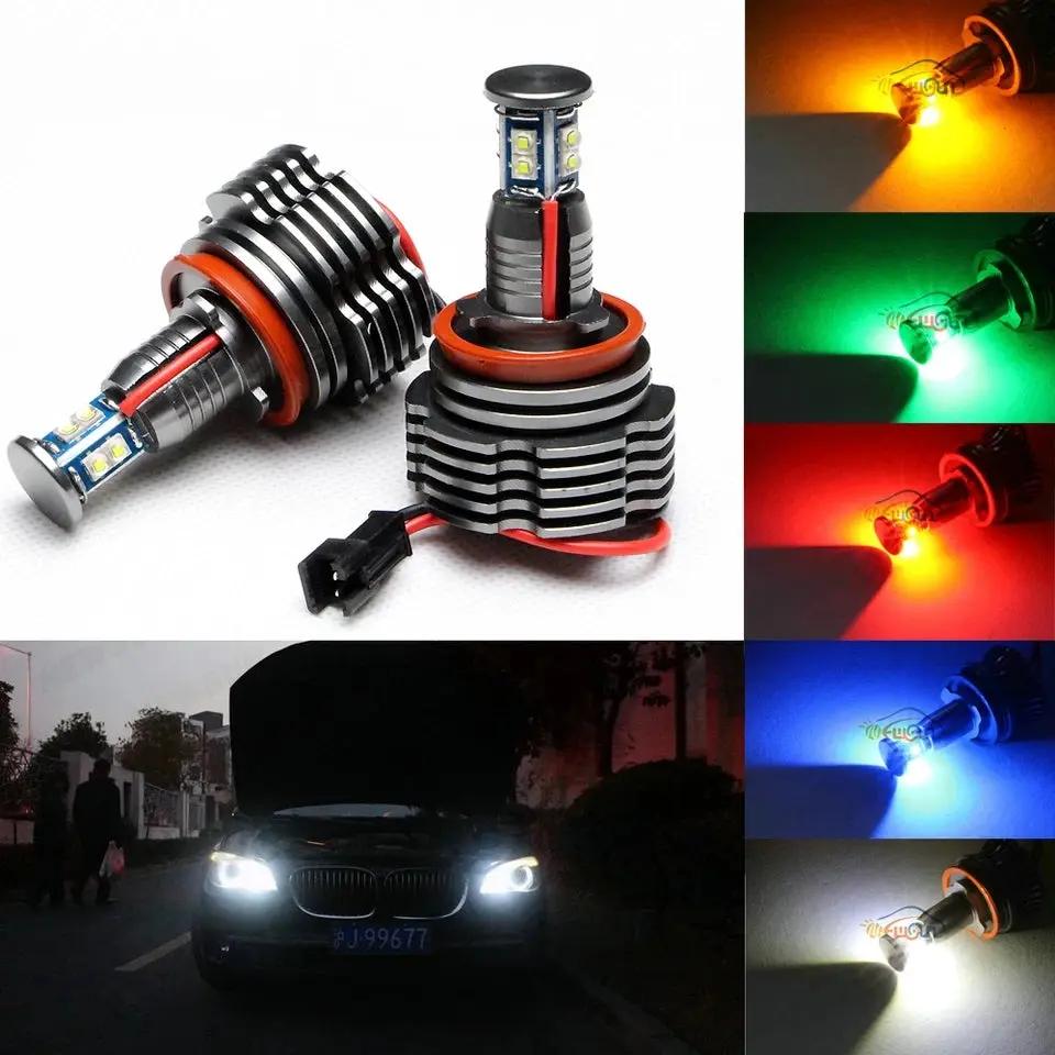 High quality Cree chip 20W H8 car led angel eye kit for BMW E82/E87/E91/ E92/E92 M3/E93/E61/E63/E64/F01/F02/E84 X1 Retrofitters RSA