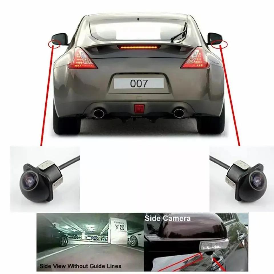 90 degree Fisheye Lens Car Rear Side front View Camera Wide Angle Reversing Backup Camera Retrofitters RSA