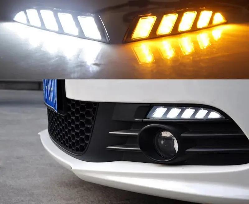 Volkswagen Scirocco R Car Flashing 2Pcs LED Daytime Running Light In stock with Supplier 7 to 14 days