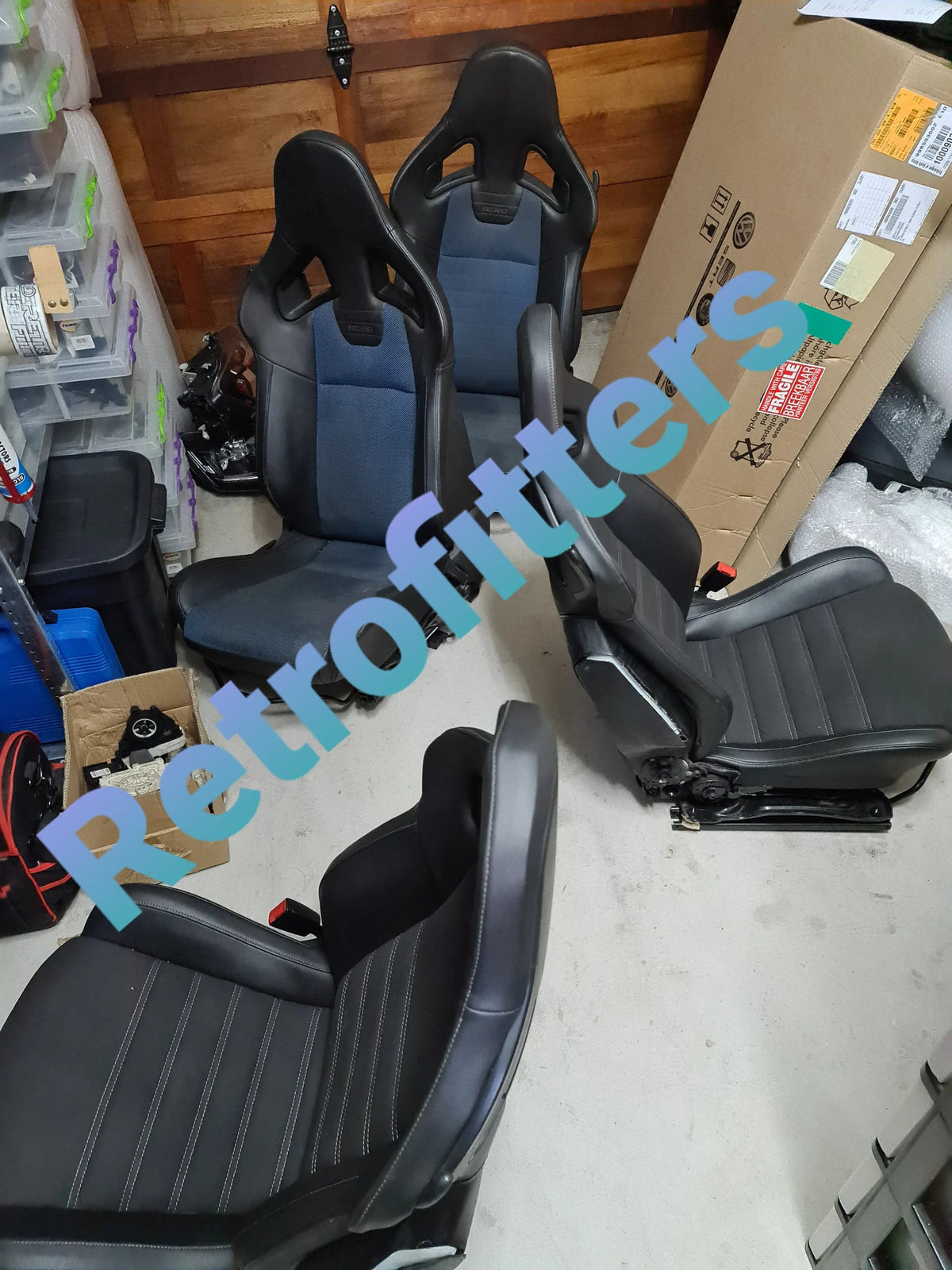 Recaro Oem Seats wingback (Sold as a Pair of two front seats) In stock with Supplier 7 to 14 days