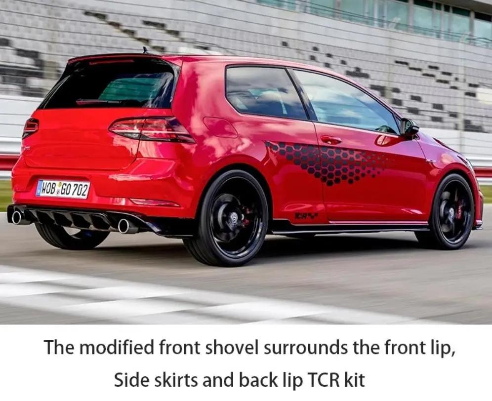 Volkwagen 2016-2020 Golf 7.5 R/R-Line/GTI Dedicated TCR Kit Exterior Parts Auto Replacement Car Front Shovel, Side Skirts, Tail Lip In stock with Supplier 7 to 14 days