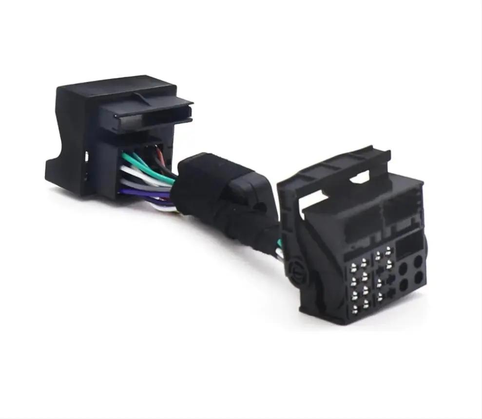 RCD330 RCD360 radio Multifunction Steering Wheel Button Control Simulator Adapter For VW Golf 5 6 Jetta MK5 Touran Caddy Passat B6 In stock with Supplier 7 to 14 days