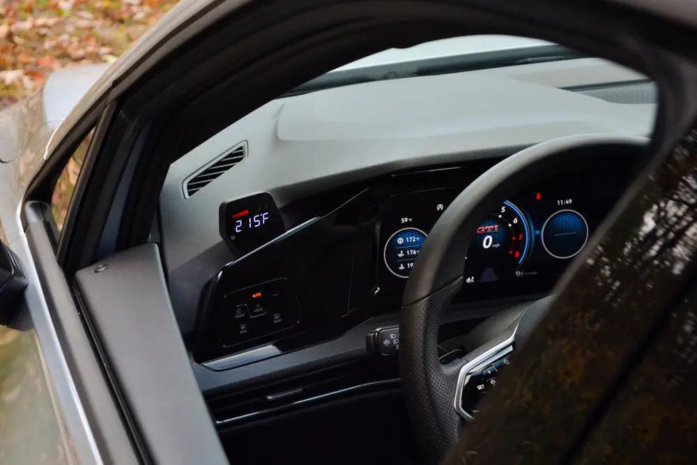 P3 V3 OBD2 – VW Mk8 Gauge (2020+) Red Bars / White Digits Retrofitters RSA