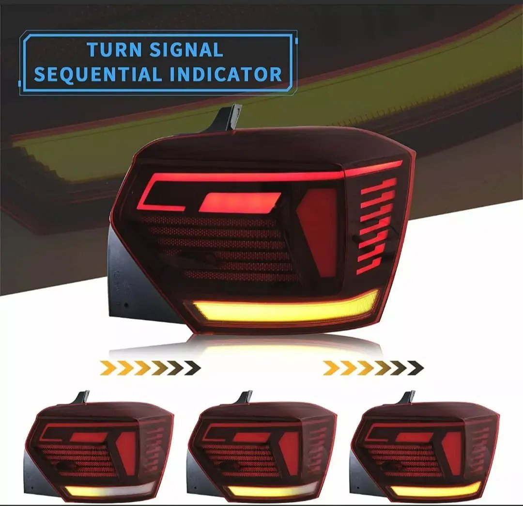 Volkswagen Polo aw1 mk6 Non Oem Tail light upgarde In stock with Supplier 7 to 14 days