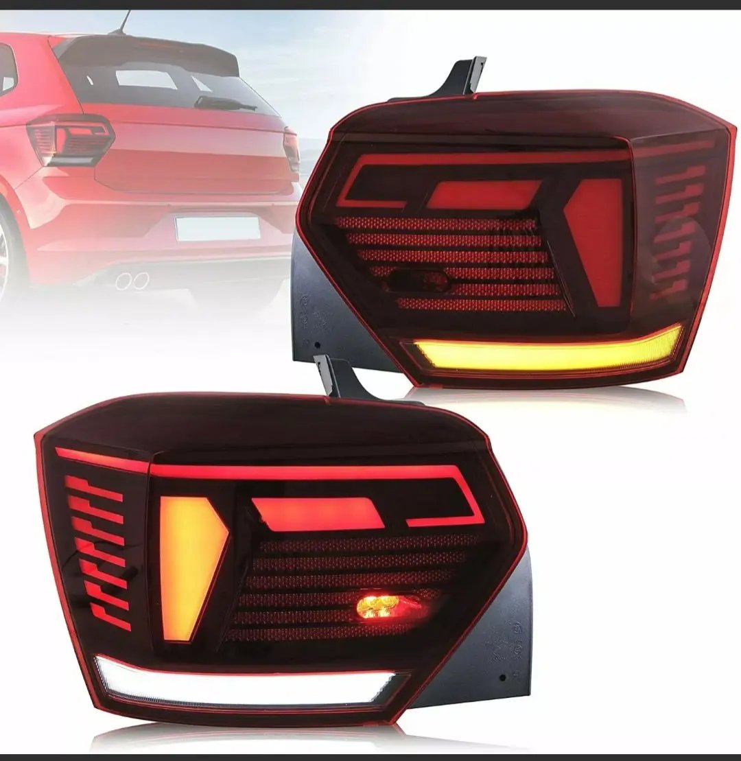 Volkswagen Polo aw1 mk6 Non Oem Tail light upgarde In stock with Supplier 7 to 14 days