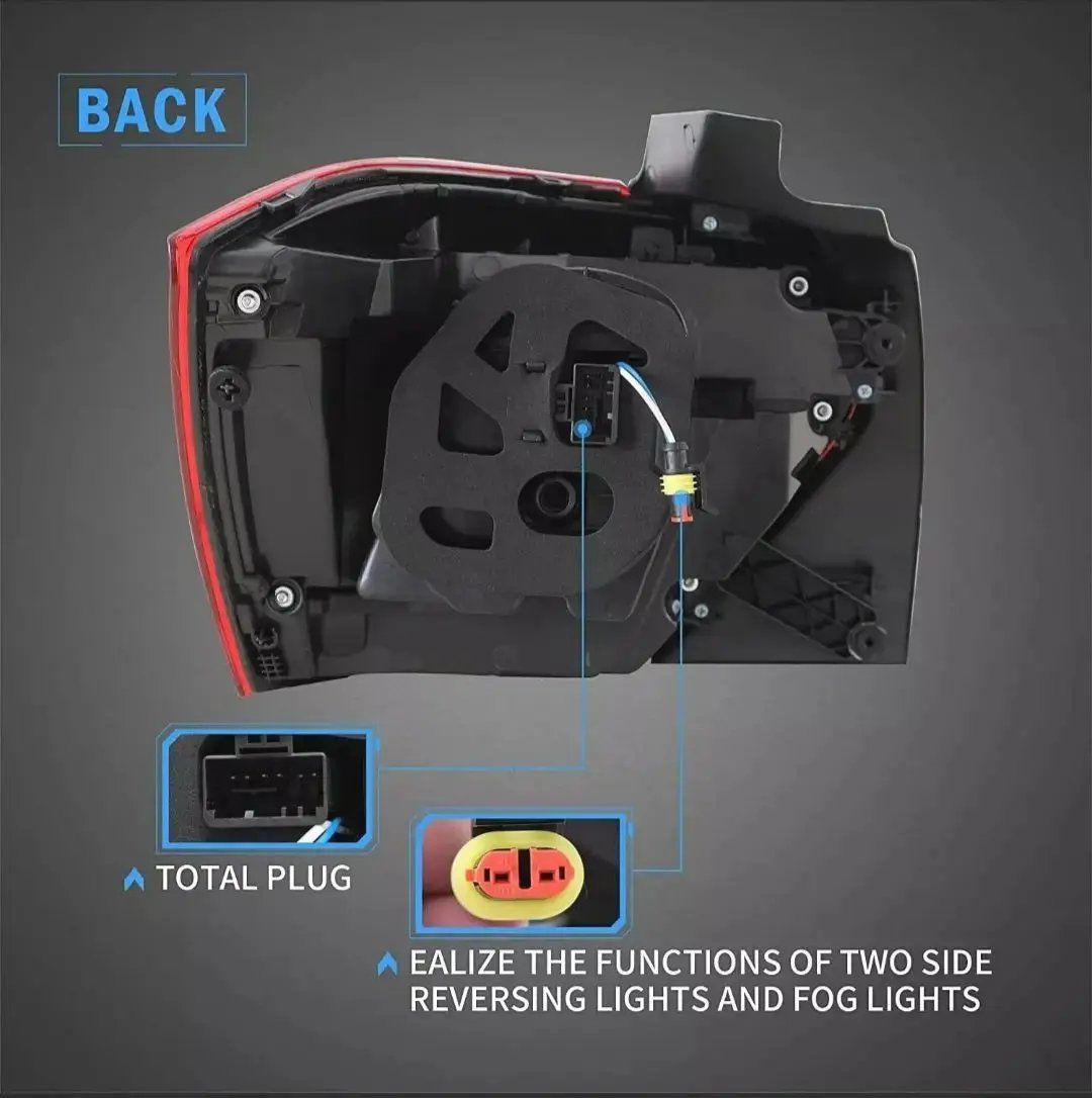 Volkswagen Polo aw1 mk6 Non Oem Tail light upgarde In stock with Supplier 7 to 14 days