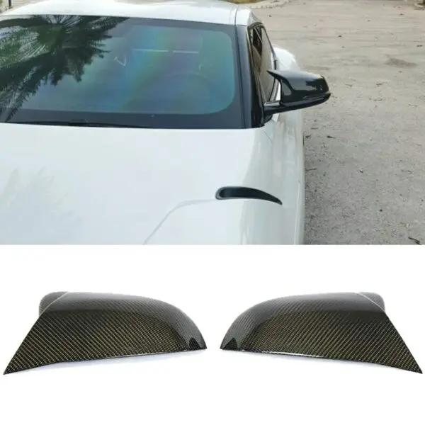 Toyota Supra Carbon fiber mirro caps In stock with Supplier 7 to 14 days