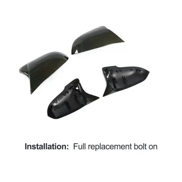 Toyota Supra Carbon fiber mirro caps In stock with Supplier 7 to 14 days