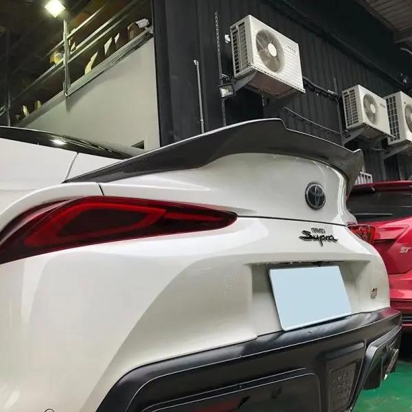 Toyota Supra Carbon fiber Spoiler duck tail In stock with Supplier 7 to 14 days