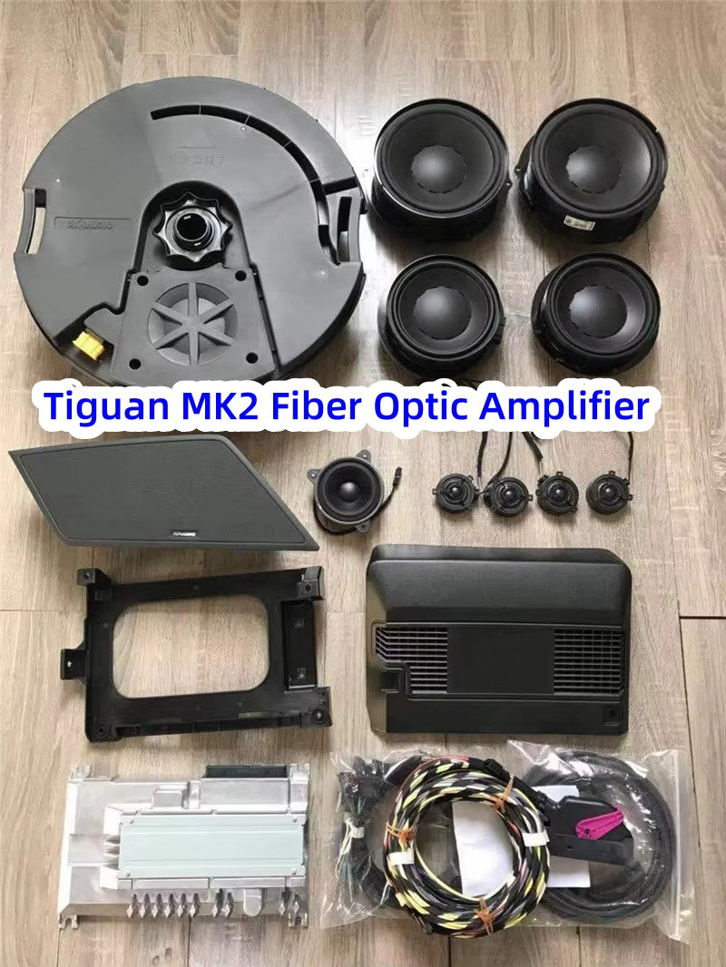 VW Tiguan mk2 Whole Set Harmon Kardon (4 Tweeter/4 Woofer/1 Subwoofer/1 Amplifier) With Cable