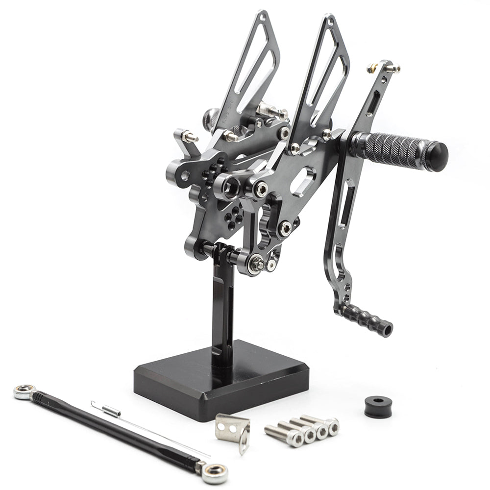 YAMAHA R6 R6S 2006-2023 CNC Adjustable Rear Set Rearsets Footrest Foot Rest Footpeg 2006 2007 2008 2009 2010 2011 2012