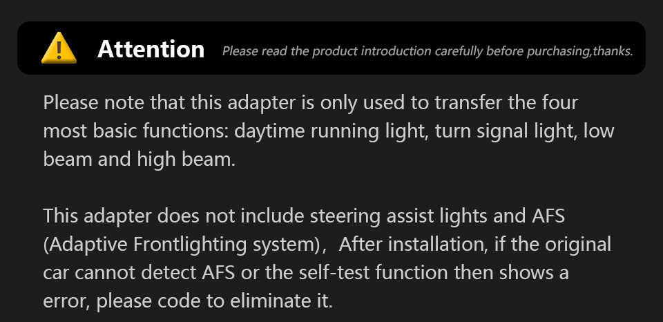 Ford focus Headlights Connector for Aftermarket lights