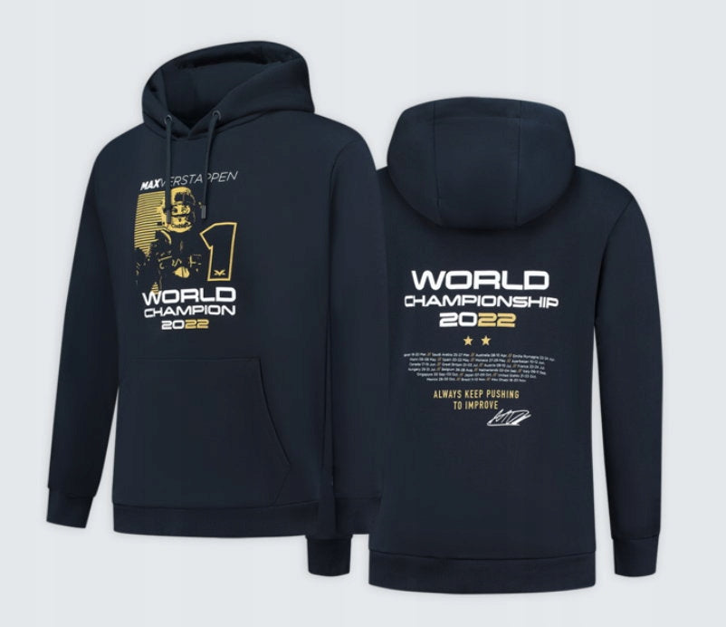 Redbull T-hemp Wêreldkampioen 2022 Hoodie