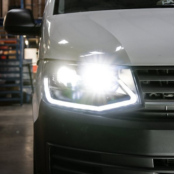 VW Transporter T6 – Headlights – V3 – LED DRL – RHD – Limited Edition – All Black