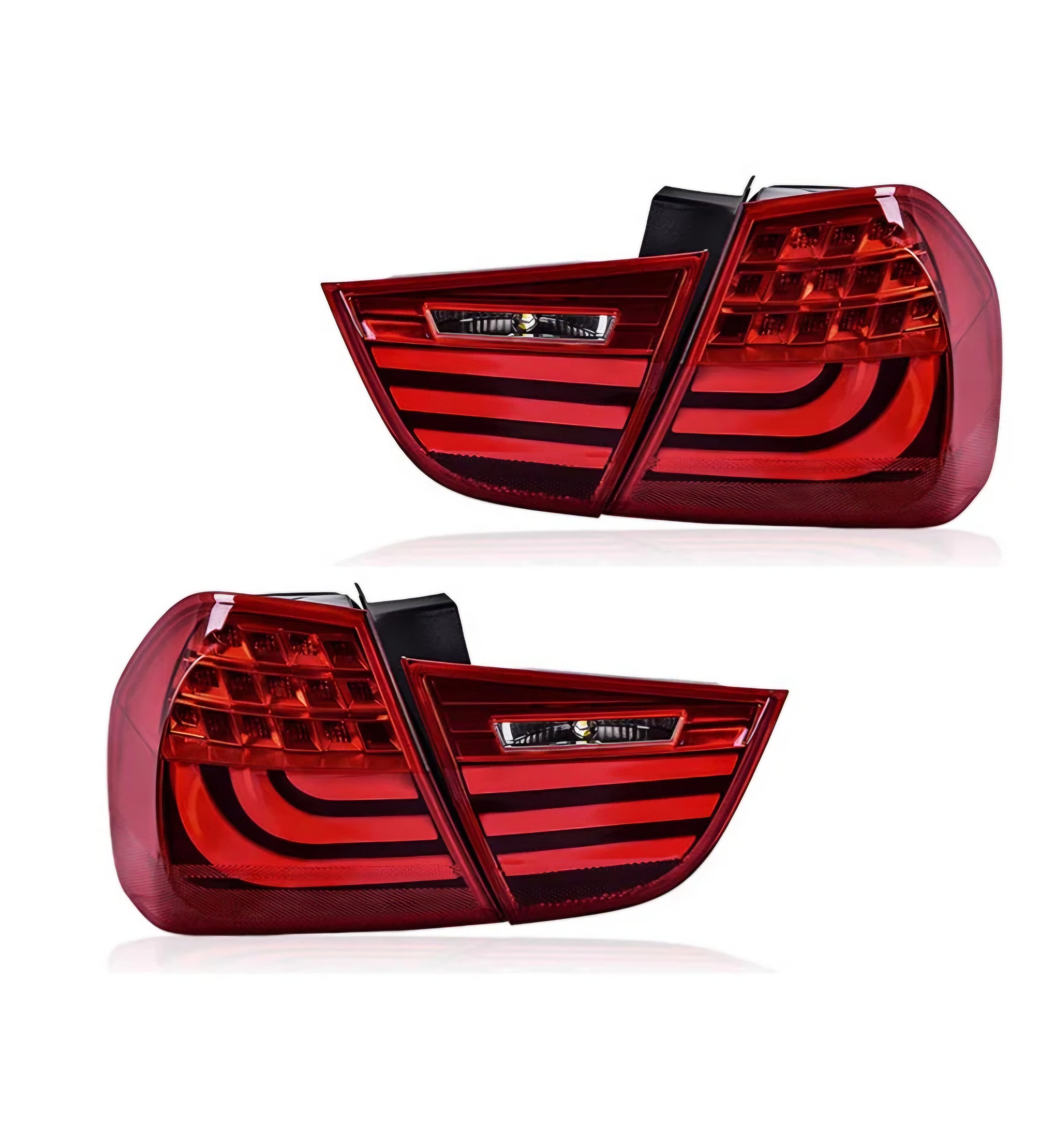 BMW E90 LED Tail Light Assembly for BMW 3 Series E90 2009-2012 Tail Lights Plug and Play with LED Turning Rear Taillights