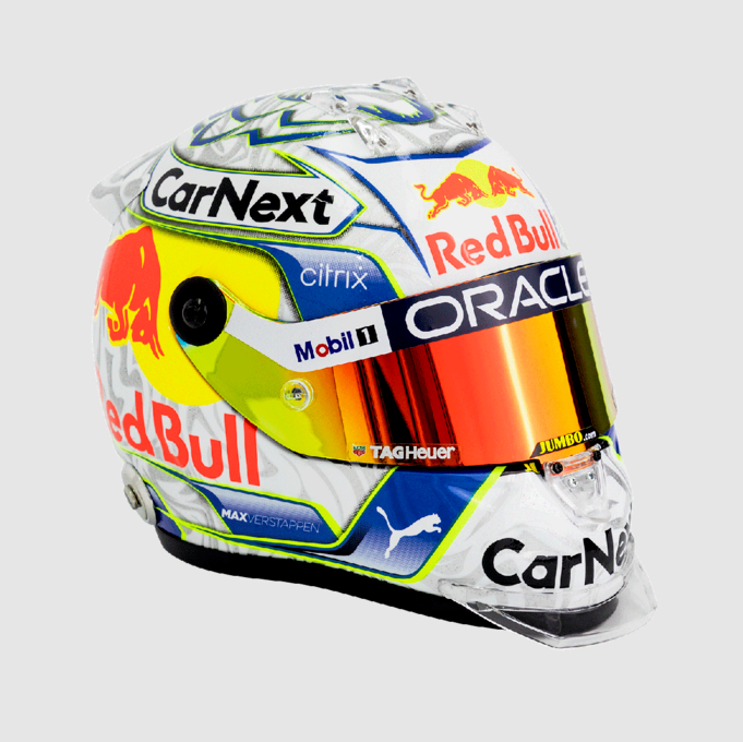 1:2 Helmet Austria 2022 Max Verstappen
