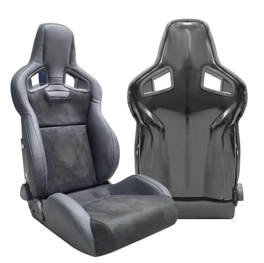 Reclinable racing Seats and rails