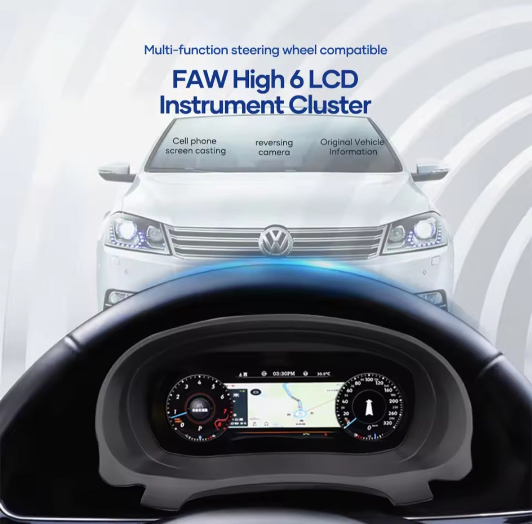 Virtual cluster for  Volkswagen