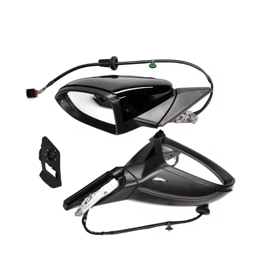 VW Golf MK7 Mirror With AUTO folding electric and Puddle lights Retrofitters