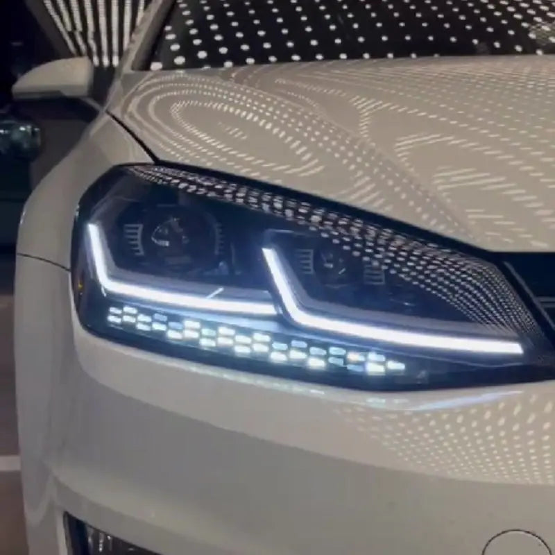 Volkswagen Golf mk7 Headlights Star dynamic style In stock with Supplier 7 to 14 days
