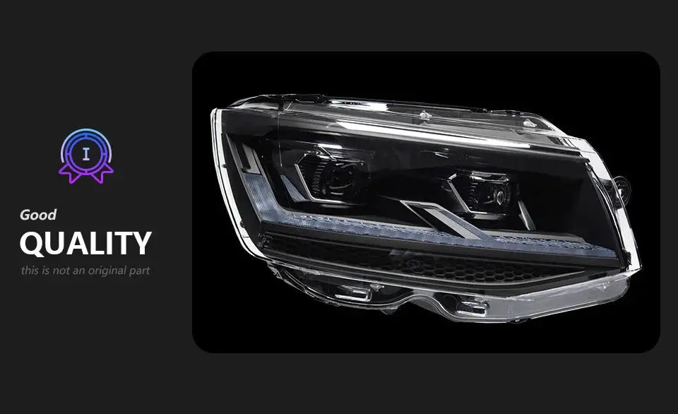 VW Transporter T6 – Headlights  LED DRL – RHD In stock with Supplier 7 to 14 days