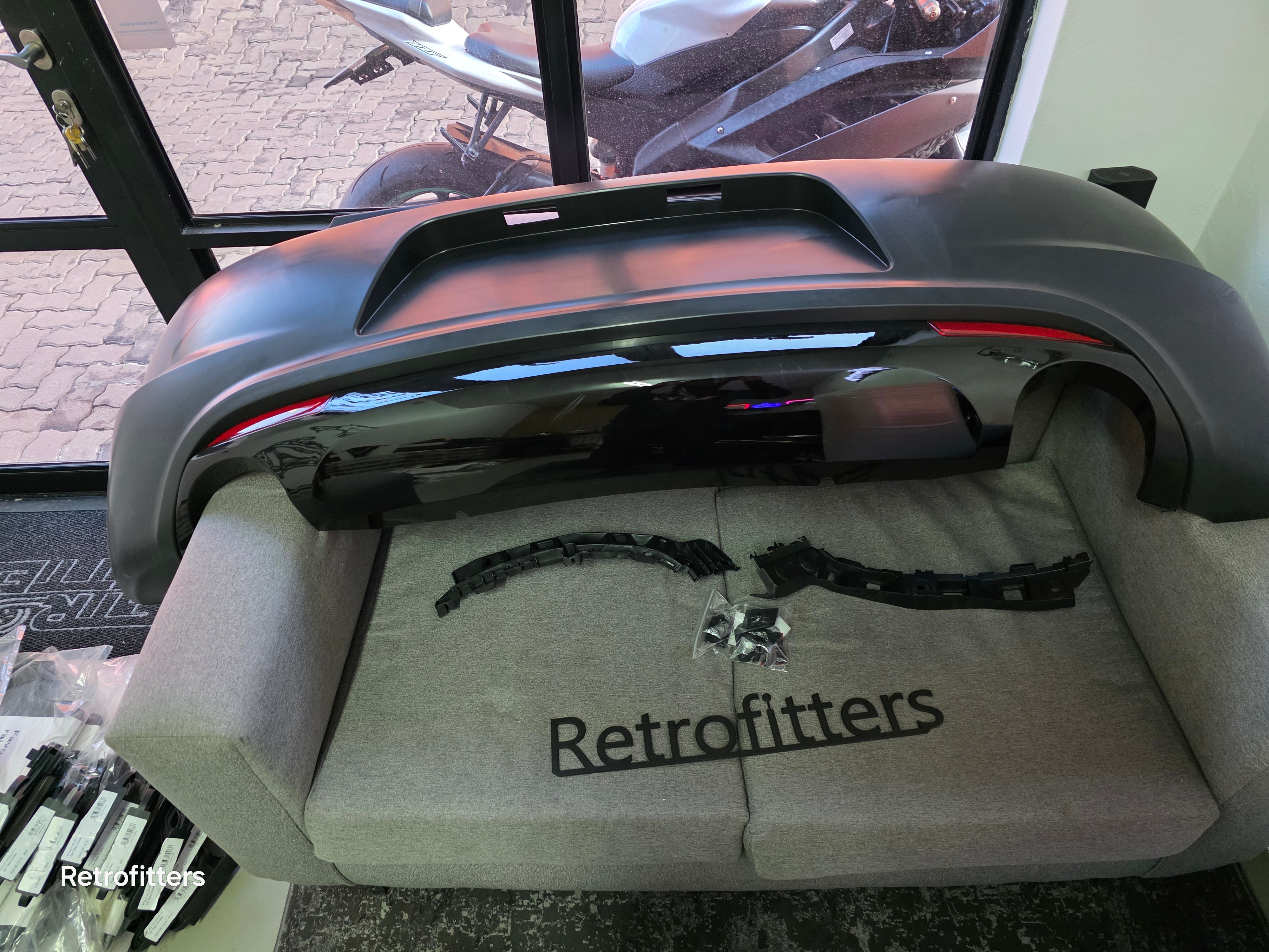 Volkswagen Scirocco R Rear Bumper and Side Skirts
