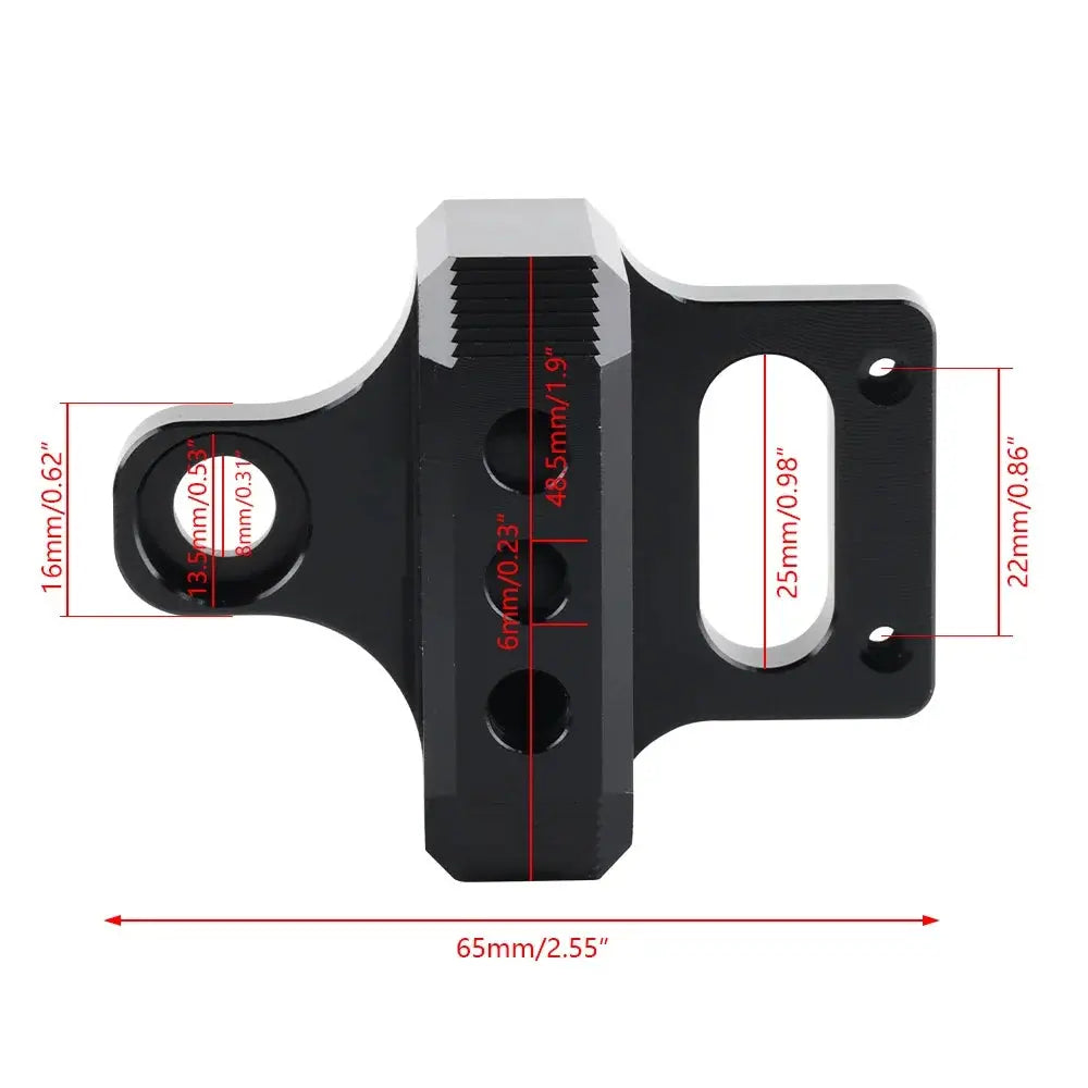 3-Port Billet Aluminum Solenoid Valve Mount Bracket for
MAC/AEM Boost Controllers - Racing Car Application Retrofitters