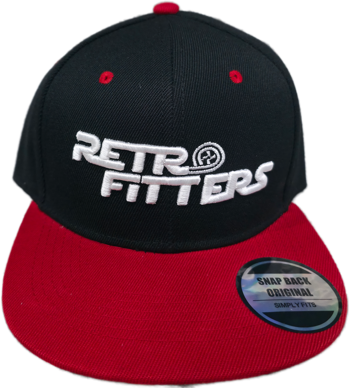 Retrofitters snapback flatpeak caps