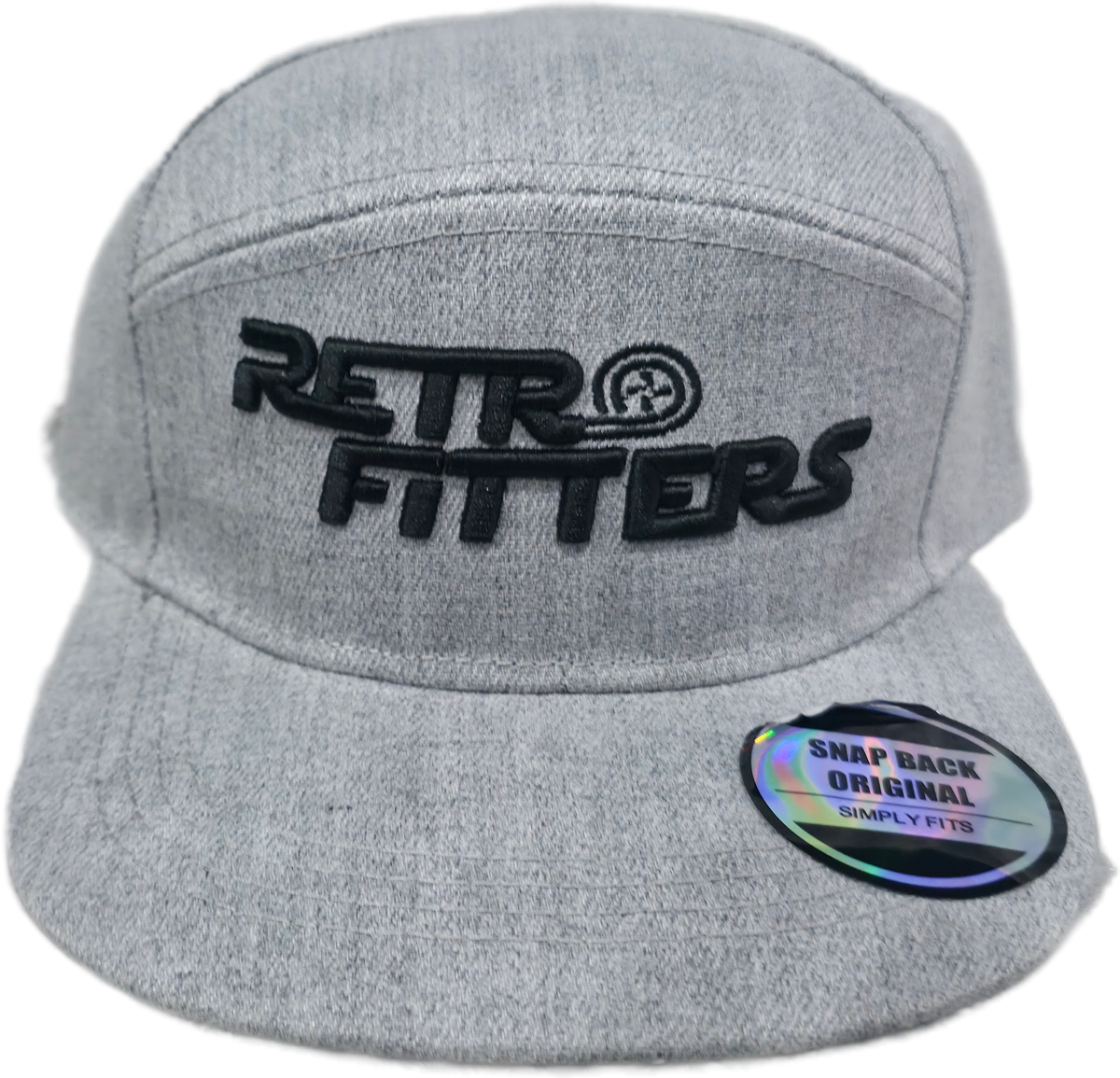 Retrofitters snapback flatpeak caps