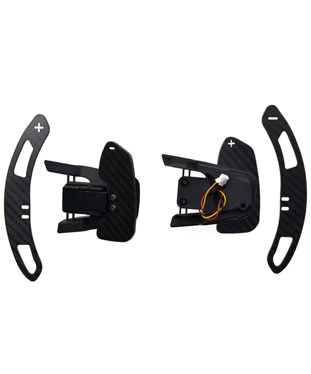 Steering wheel shift paddles suitable for Golf 7, 7.5, 8, R,
GTI, MK7, MK8, using magnetic attraction technology Retrofitters