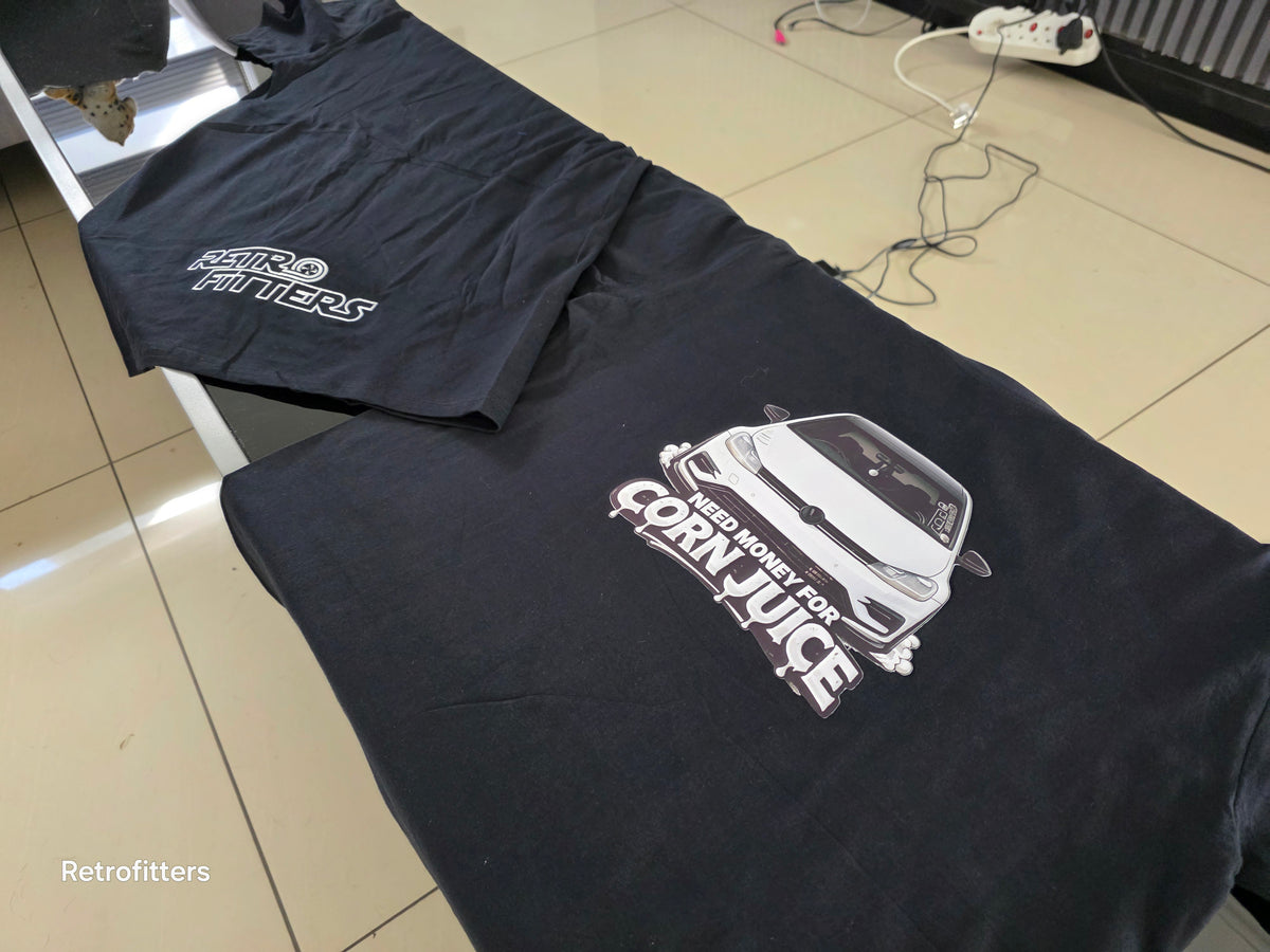Limited Drop Retrofitters T shirts 185gsm