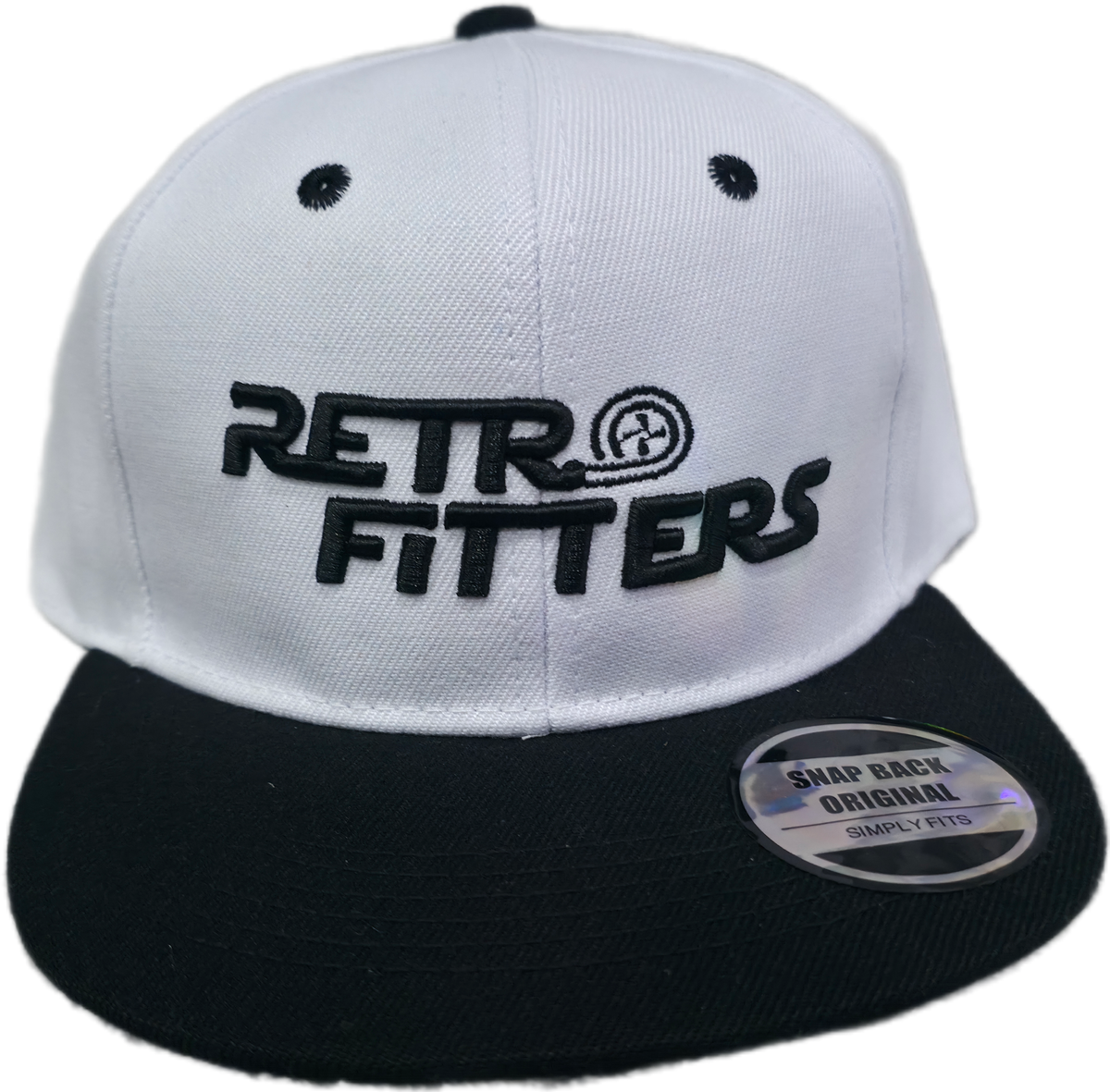 Retrofitters snapback flatpeak caps