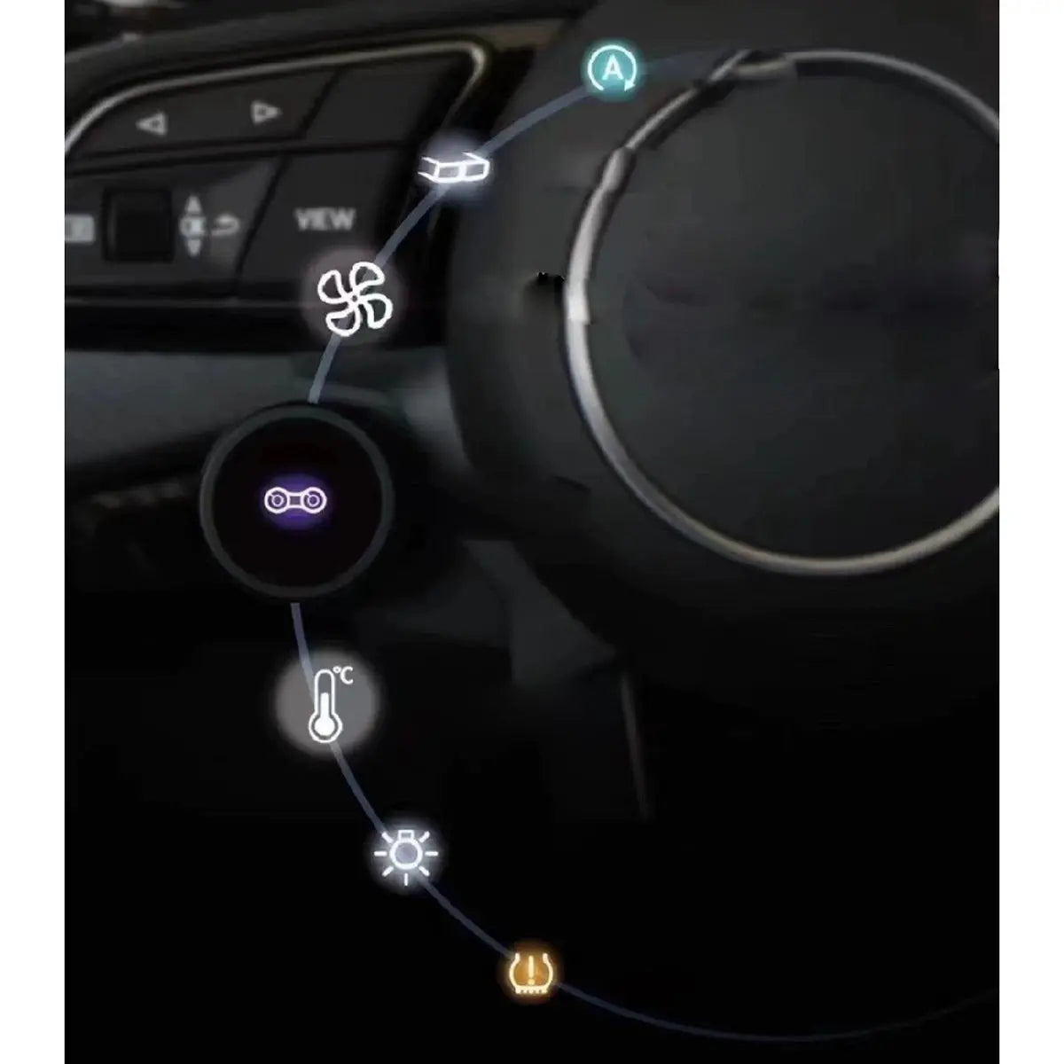 Volkswagen  / Audi MQB Steering Wheel Driving Select Mode TT RS R8 Engine Start Stop Switch Button In stock with Supplier 7 to 14 days