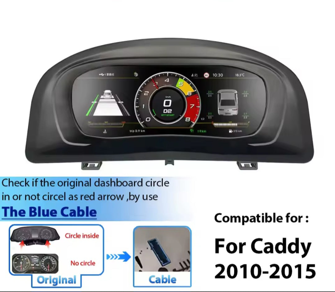 Virtual cluster for  Volkswagen