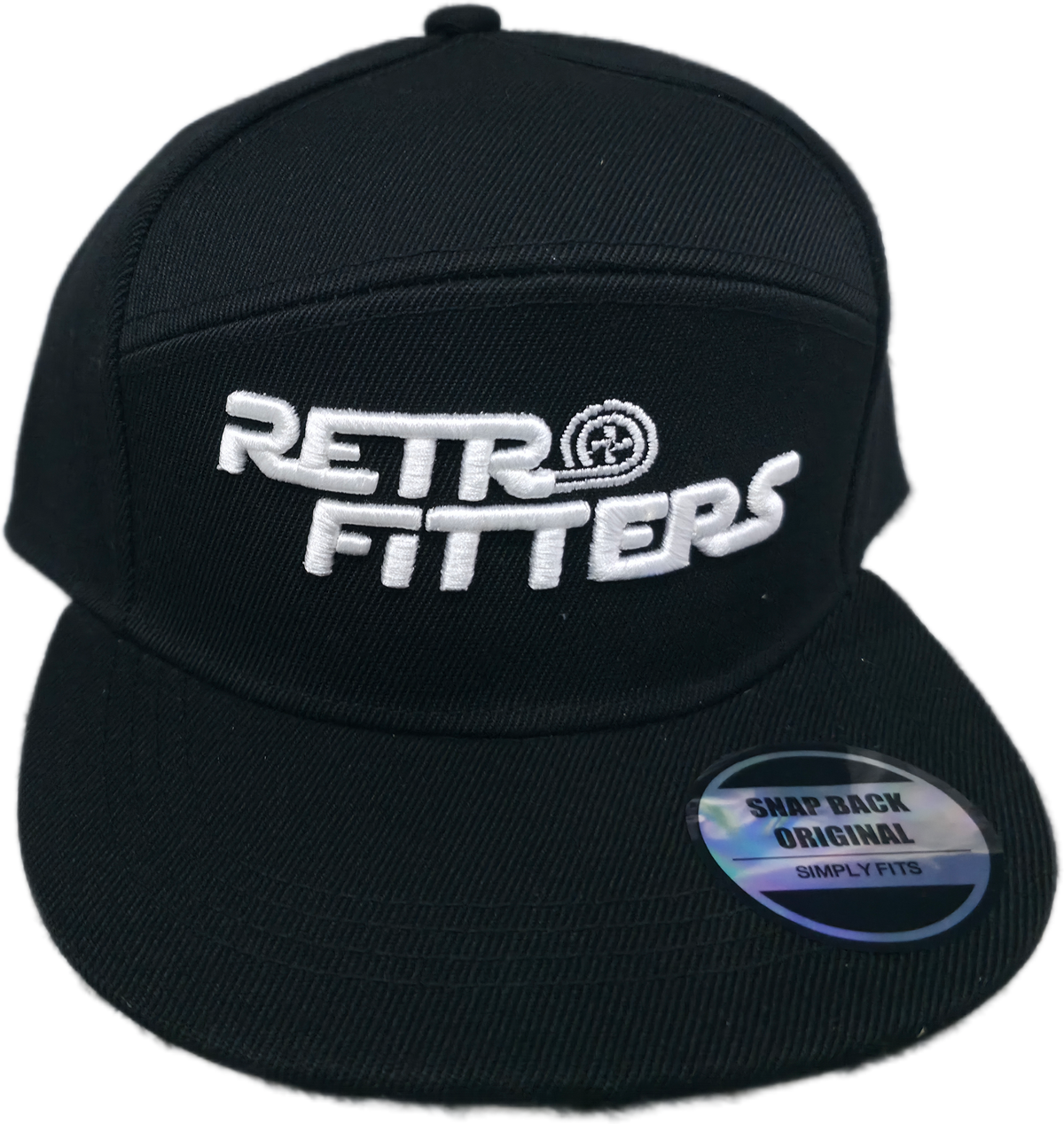 Retrofitters snapback flatpeak caps