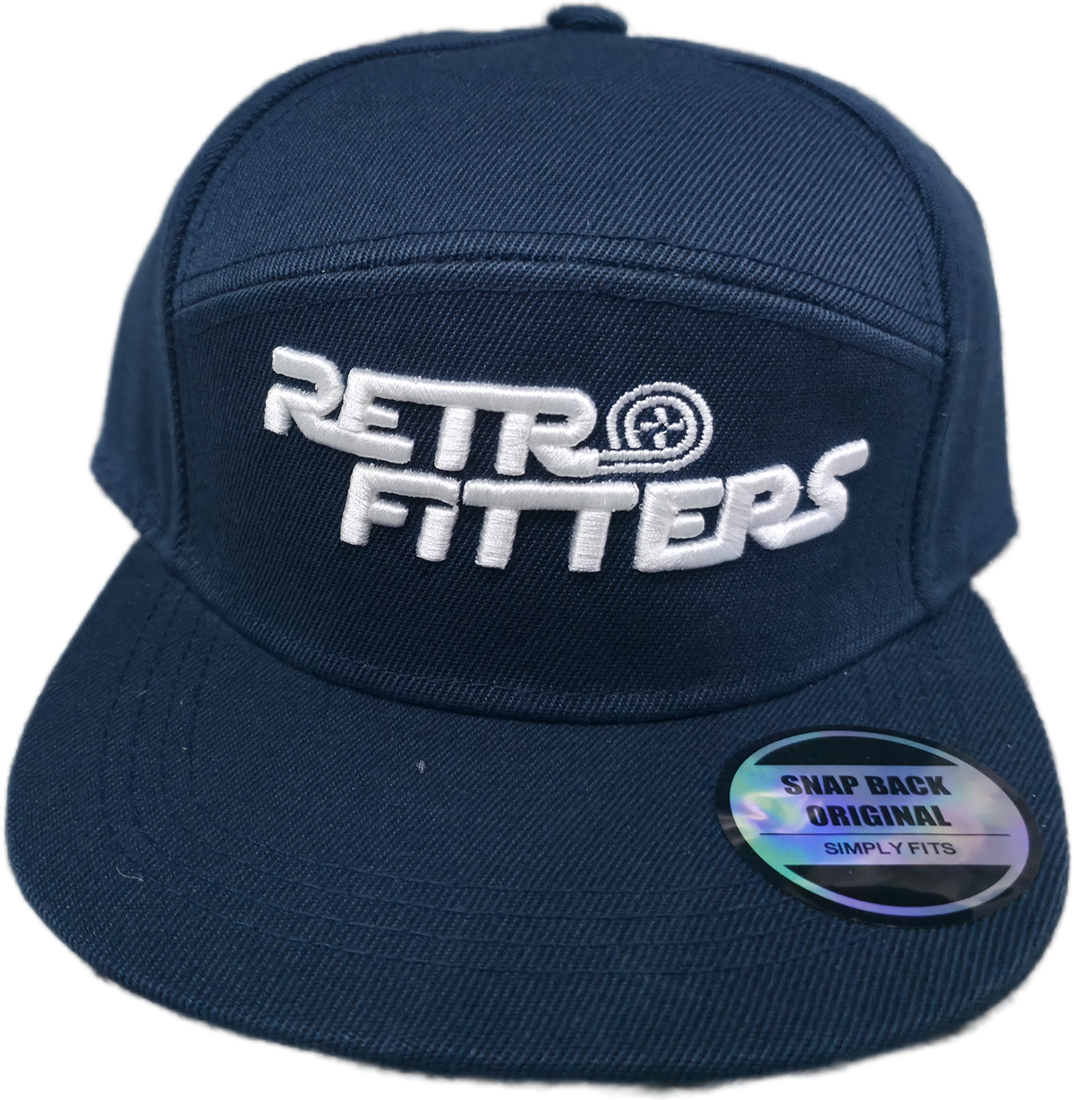 Retrofitters snapback flatpeak caps