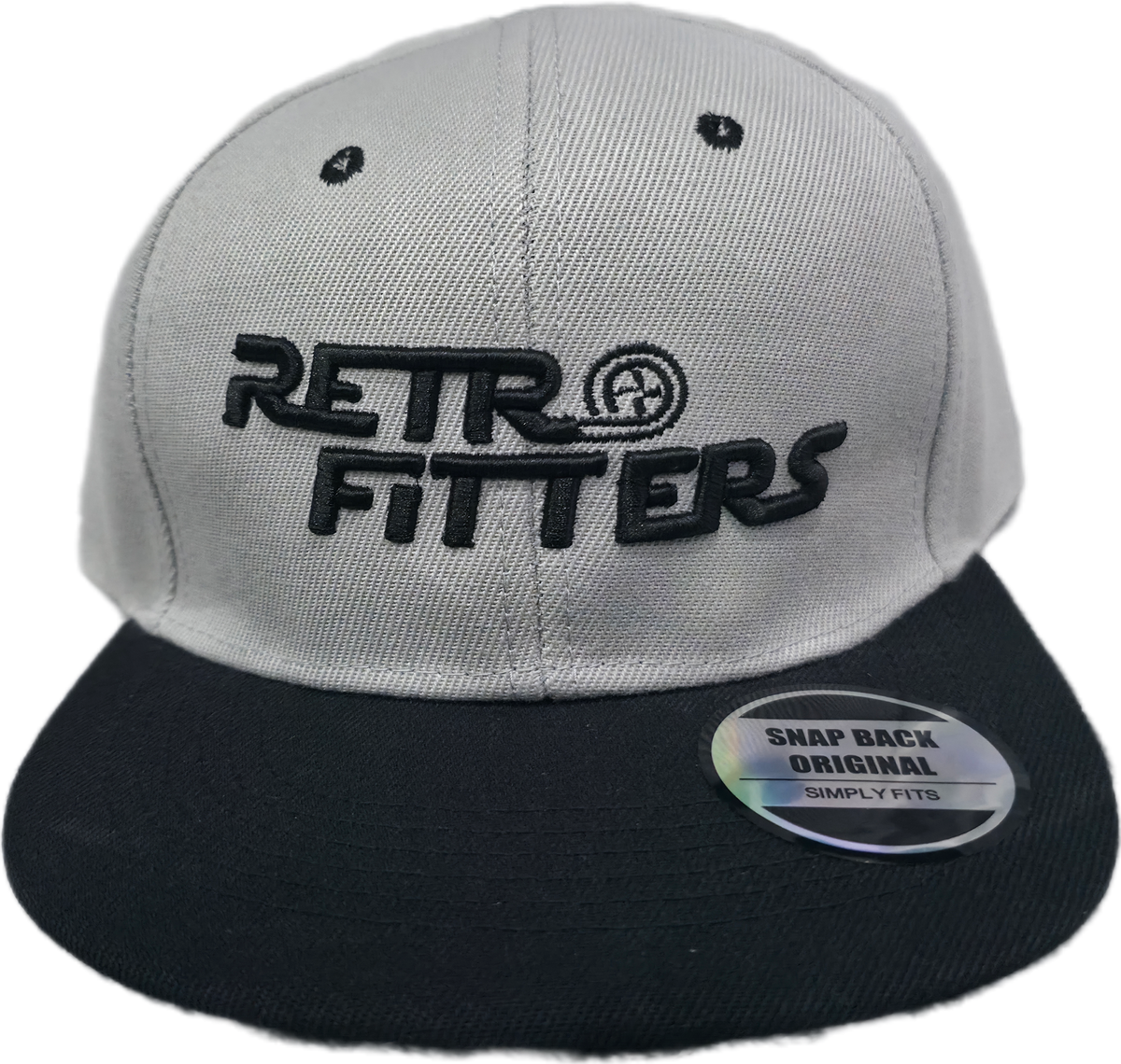 Retrofitters snapback flatpeak caps