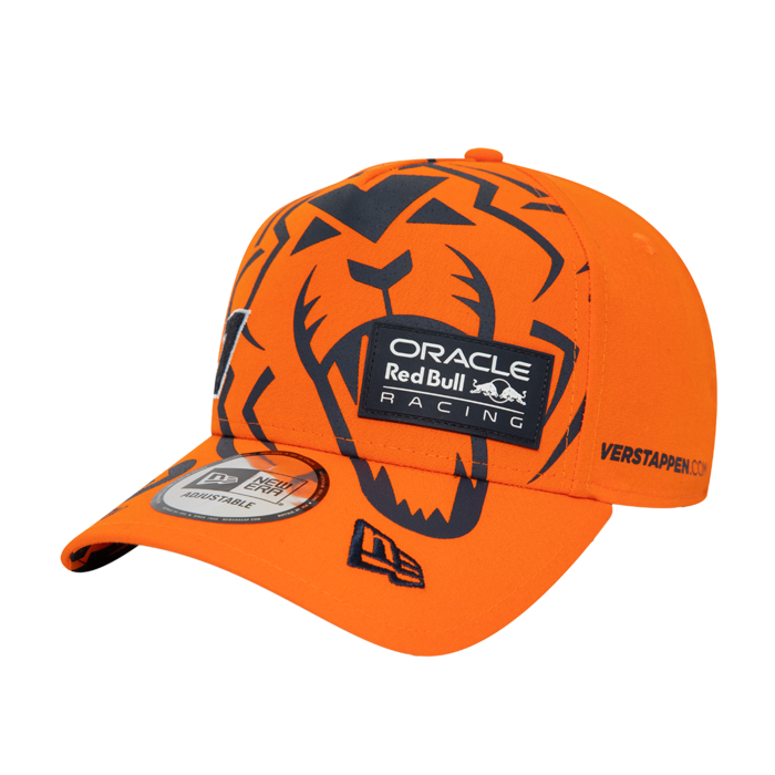 Red Bull Orange Lion Driver Cap 2023 Max Verstappen Curved cap