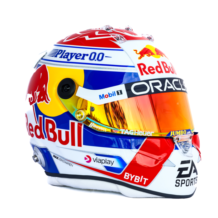 1:2 Retro helmet 2023 Max Verstappen